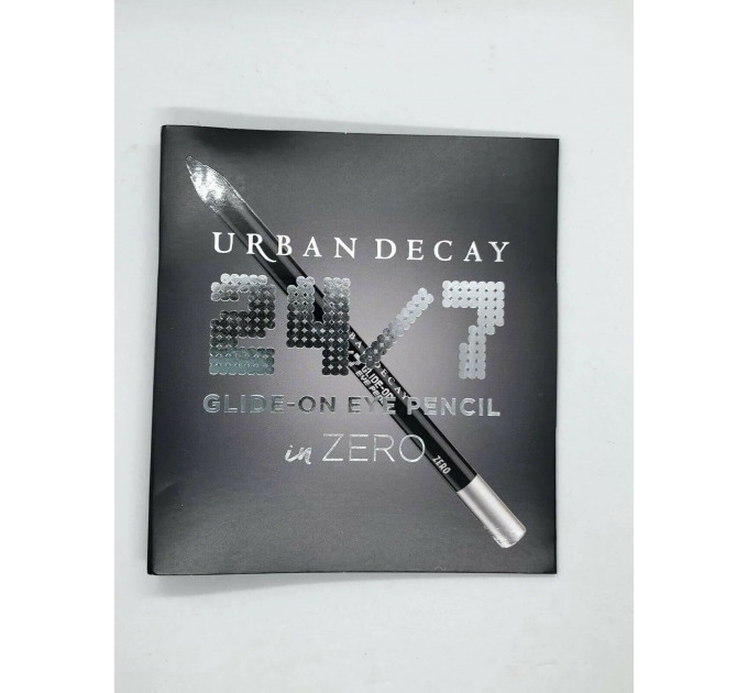 Олівець для очей Urban Decay 24/7 Glide On Eye Pencil Eyeliner в кольорі ZERO Travel Mini купити оригінал та мовознавство Україні